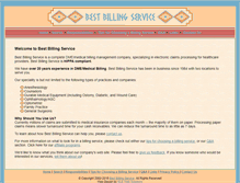 Tablet Screenshot of bestbillingservice.com